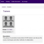 New Design for the Trainer Forum